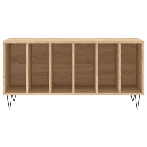 Vinylskab 100x38x48 cm konstrueret træ sonoma-eg