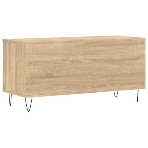 Vinylskab 100x38x48 cm konstrueret træ sonoma-eg