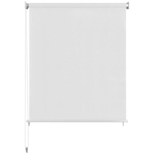 Udendørs rullegardin 140 x 140 cm hvid