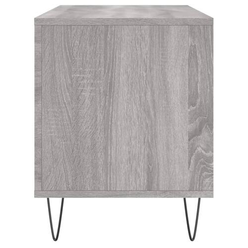 Vinylskab 100x38x48 cm konstrueret træ grå sonoma-eg