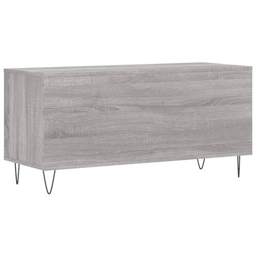 Vinylskab 100x38x48 cm konstrueret træ grå sonoma-eg