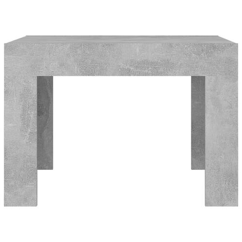 Sofabord 50x50x35 cm konstrueret træ betongrå