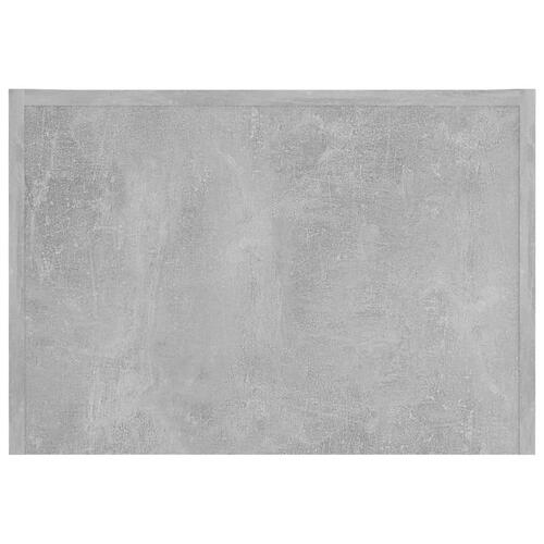 Sofabord 50x50x35 cm konstrueret træ betongrå