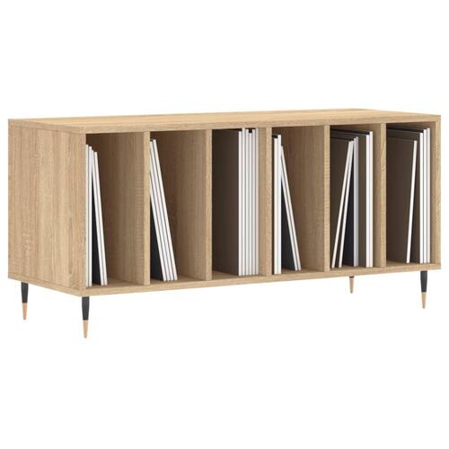 Vinylskab 100x38x48 cm konstrueret træ sonoma-eg