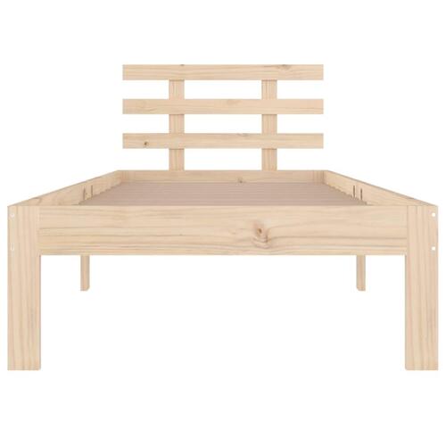 Sengeramme 75x190 cm massivt træ