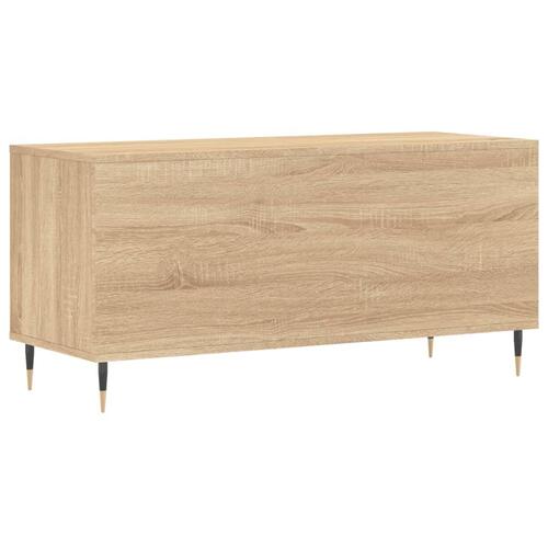 Vinylskab 100x38x48 cm konstrueret træ sonoma-eg