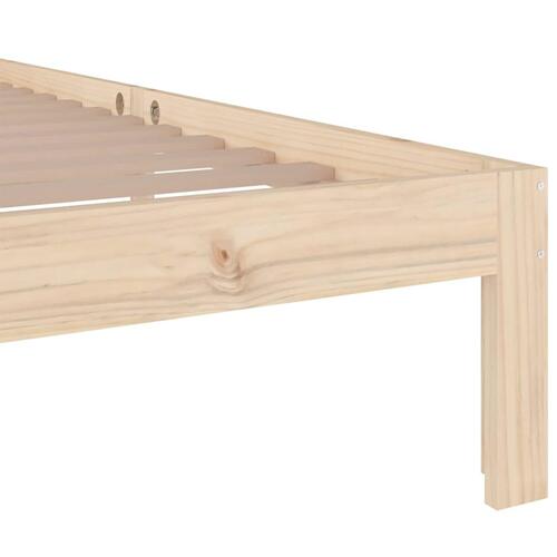 Sengeramme 75x190 cm massivt træ