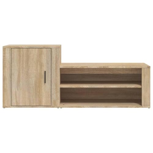 Skoreol 130x35x54 cm konstrueret træ sonoma-eg