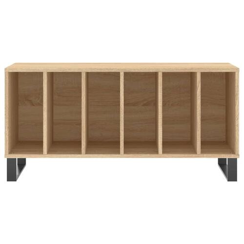 Vinylskab 100x38x48 cm konstrueret træ sonoma-eg