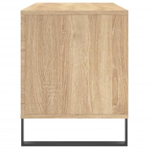 Vinylskab 100x38x48 cm konstrueret træ sonoma-eg