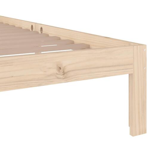 Sengeramme 90x200 cm massivt fyrretræ