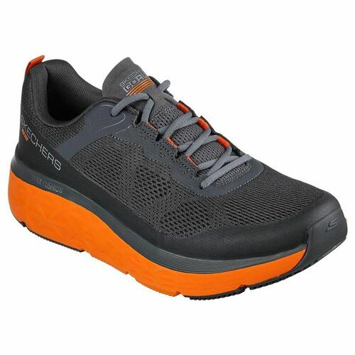 Herre sneakers Skechers Max Cushioning Delta Grå Orange 43