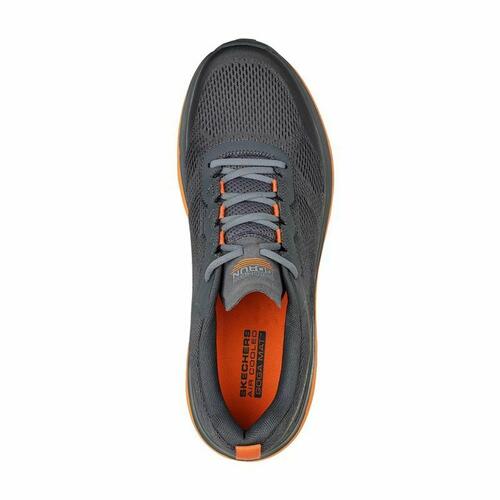 Herre sneakers Skechers Max Cushioning Delta Grå Orange 43