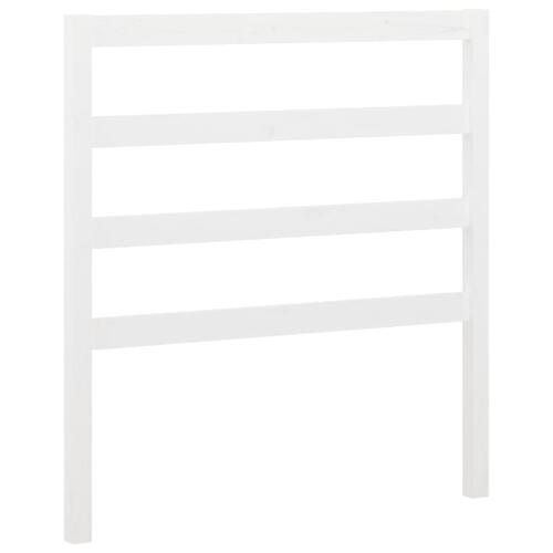 Daybed med udtræk 2x(90x200) cm massivt fyrretræ hvid