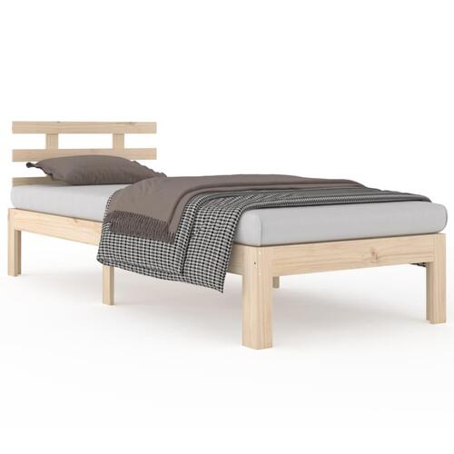 Sengeramme 100x200 cm massivt fyrretræ