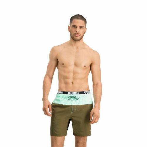 Badetøj til Mænd Puma Swim Oliven XS