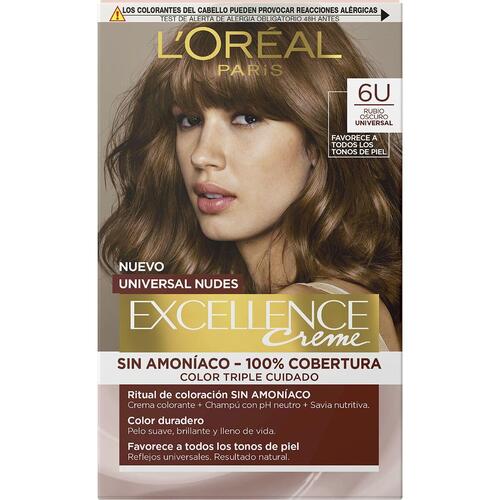 Permanent Farve L'Oreal Make Up Excellence Mørk Blond
