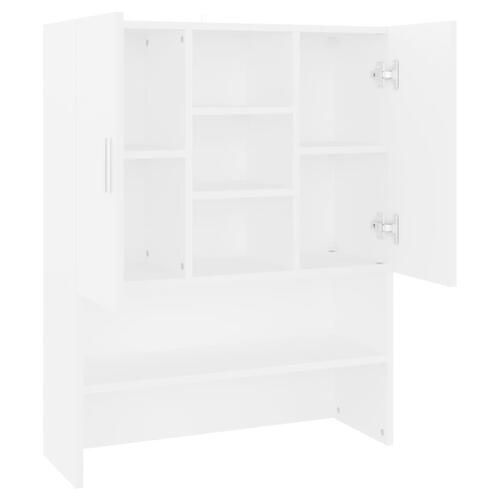 Badeværelsesskab 70,5x25,5x90 cm hvid