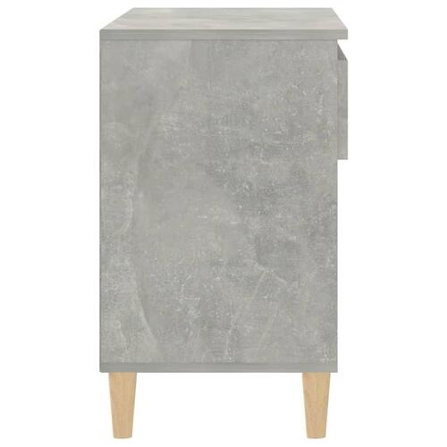 Skoreol 70x36x60 cm konstrueret træ betongrå