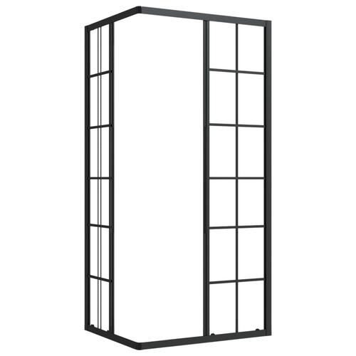 Brusekabine 90x70x180 cm sikkerhedsglas