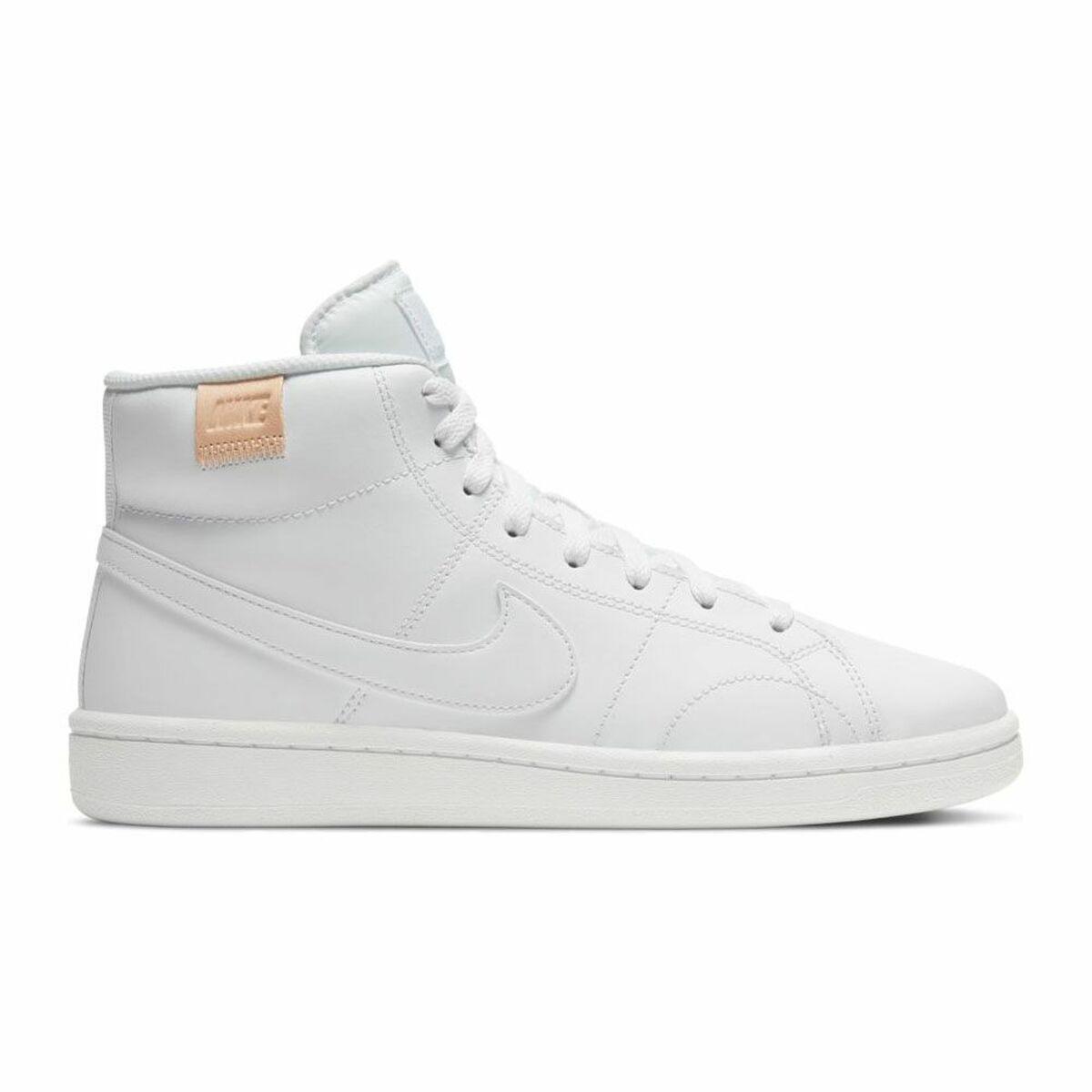 Kvinde Casual Sneakers Nike ROYALE 2 MID CT1725 100 Hvid 39