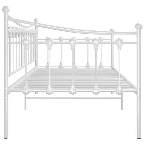 Sengestel til sovesofa 90x200 cm metal hvid