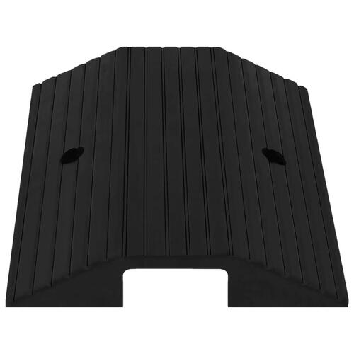 Dørtrinsrampe broform 49x40x8 cm gummi