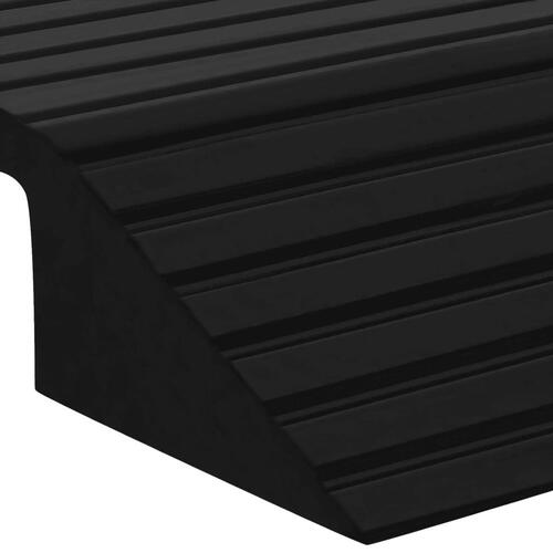 Dørtrinsrampe broform 49x40x8 cm gummi