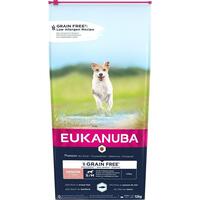 Foder Eukanuba Grain Free Senior small/medium breed Ældre Fisk 12 kg