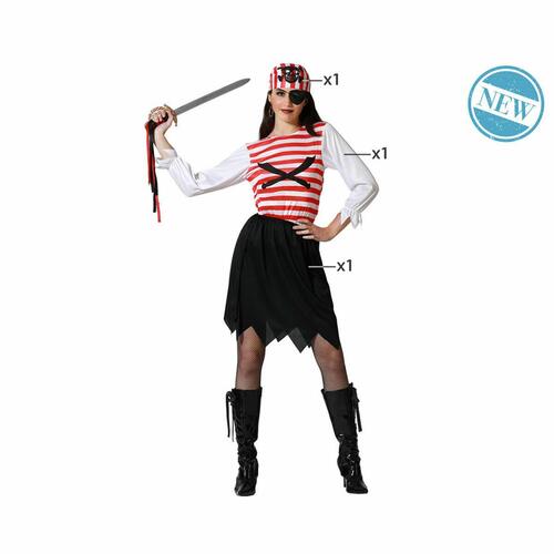 Kostume til voksne Pirat M/L