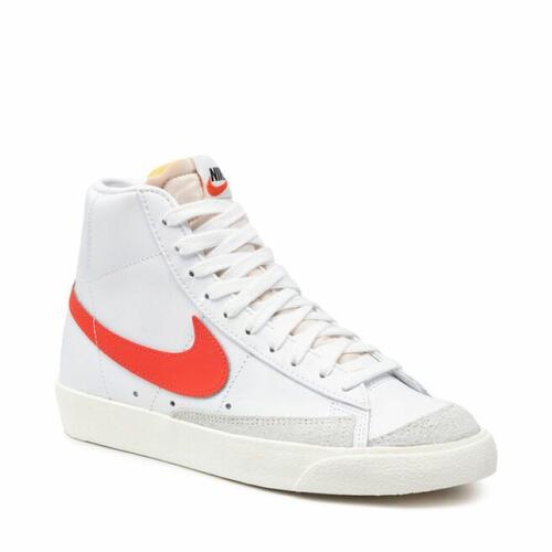 Kvinde Casual Sneakers Nike BLAZER MID 77 CZ1055 101 Hvid 36.5