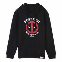 Hættetrøje til Mænd Deadpool Sort XXL