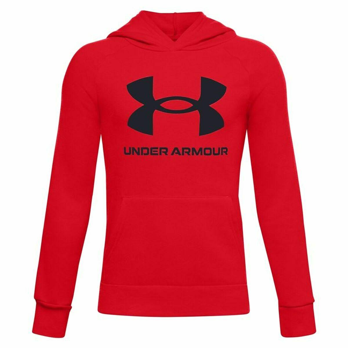 Sweatshirt til Børn Under Armour Rival Big Logo 7 år