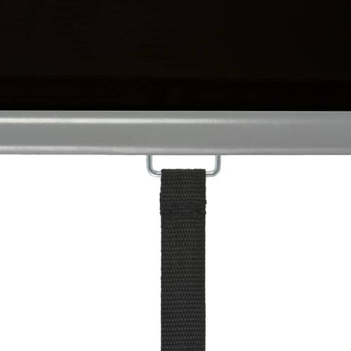 Sidemarkise til altan multifunktionel 150x200 cm sort