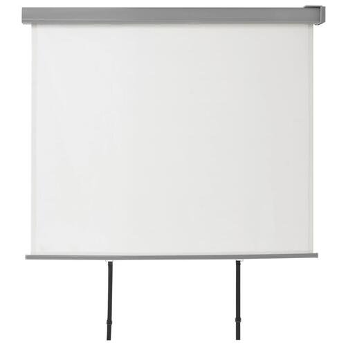 Sidemarkise til altan multifunktionel 150x200 cm cremefarvet