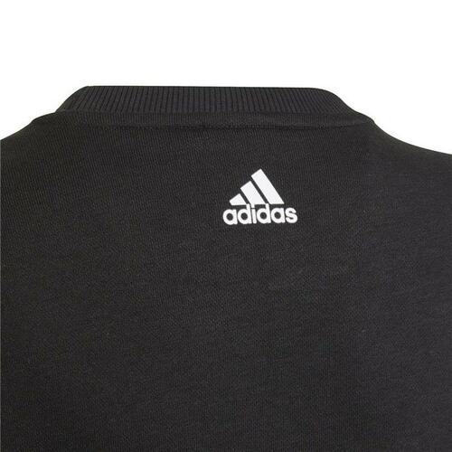 Sweatshirt til Børn Adidas Essentials Logo K Sort 6-7 år