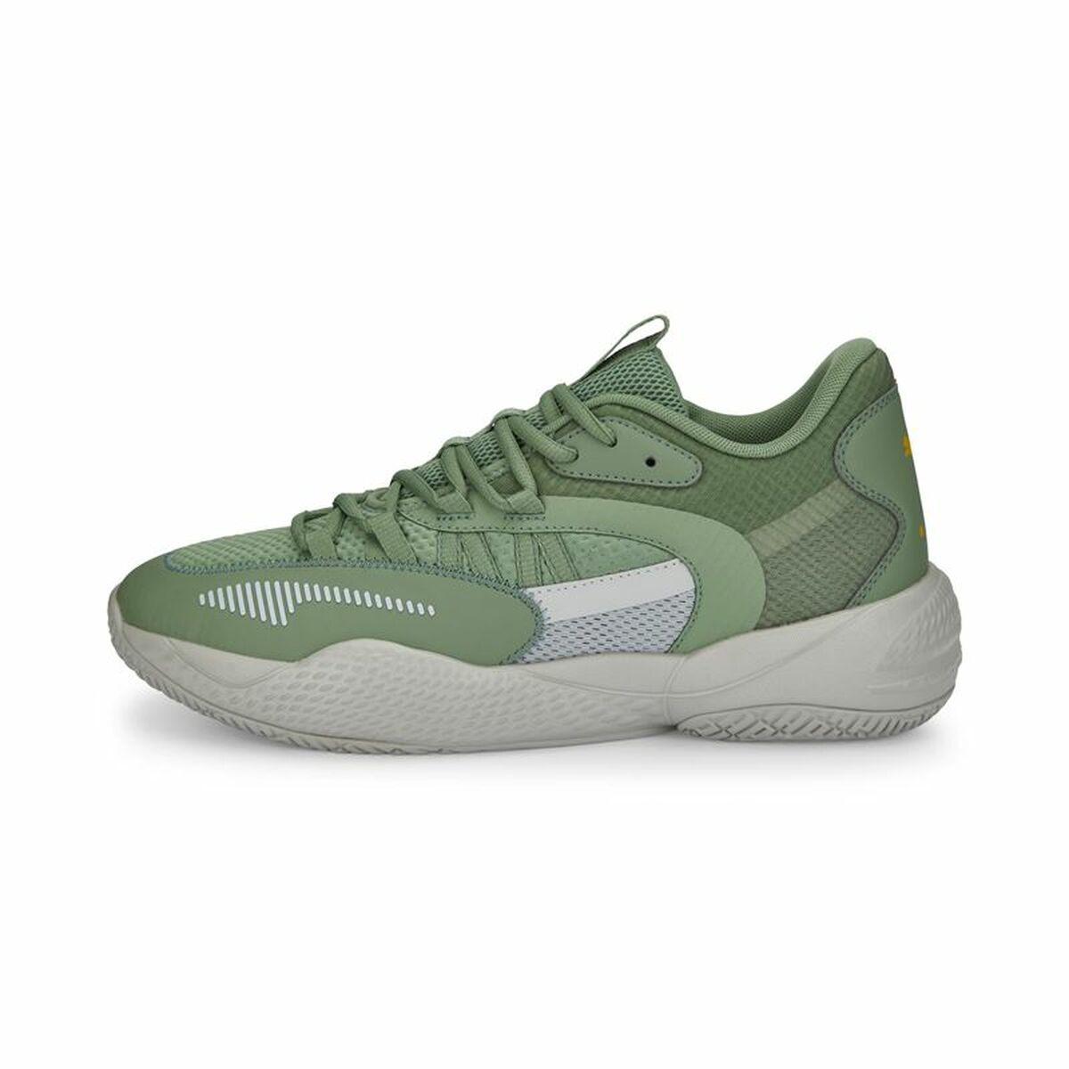 Basketballsko til voksne Puma Court Rider 2.0 Grøn Unisex Grøn 41