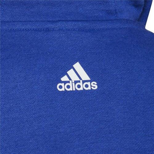 Sweatshirt til Børn Adidas Essentials Logo K Blå 7-8 år