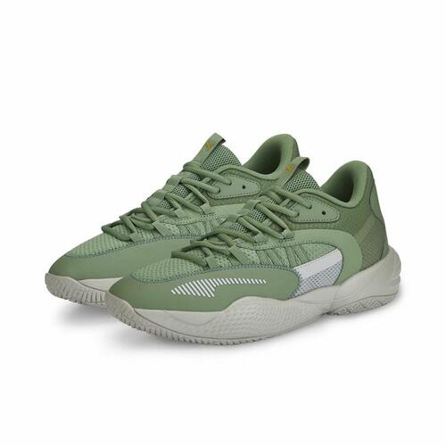 Basketballsko til voksne Puma Court Rider 2.0 Grøn Unisex Grøn 42