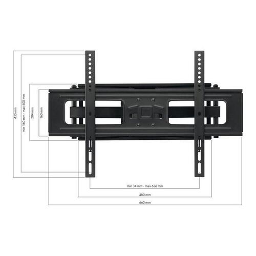 TV-holder One For All WM4661 32"-84" Sort