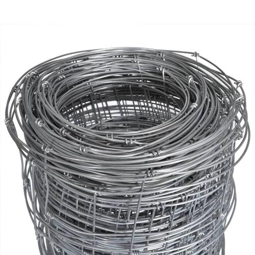 Havehegn 50x1,5 m galvaniseret stål sølvfarvet