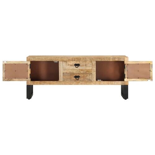 Tv-skab 110x30x45 cm ru mangotræ