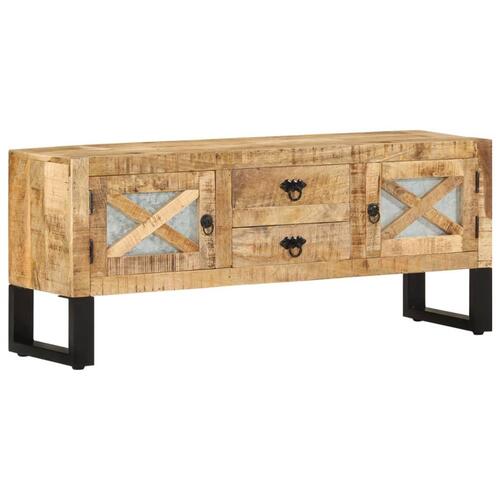 Tv-skab 110x30x45 cm ru mangotræ