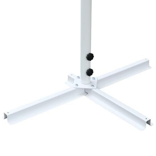 Fritstående markise 3 x 3 m cremefarvet