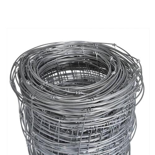 Havehegn 50x1 m galvaniseret stål sølvfarvet