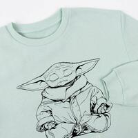 Sweaters uden Hætte til Kvinder The Mandalorian Grøn Lysegrøn XS