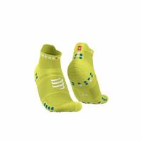 Sportsstrømper Compressport Pro Racing Gul 35-38