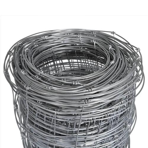 Havehegn 50x1,2 m galvaniseret stål sølvfarvet