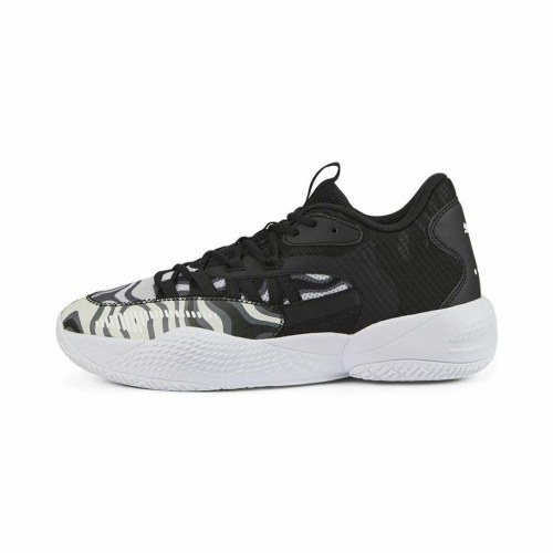 Basketballsko til voksne Puma Court Rider 2.0 Sort Mænd - 44