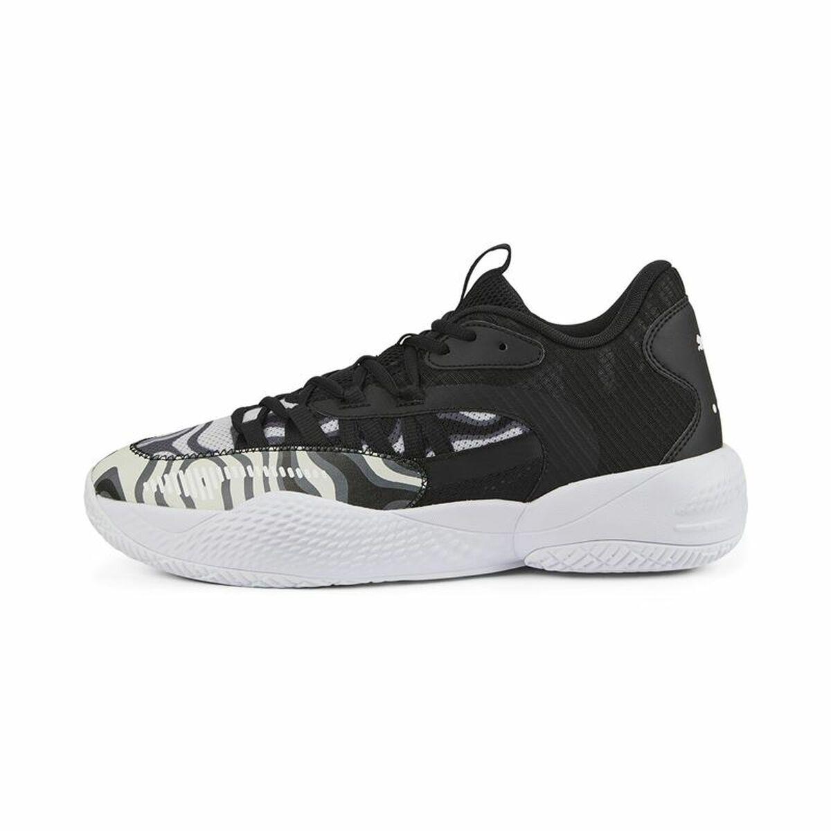 Basketballsko til voksne Puma Court Rider 2.0 Sort Mænd - 44